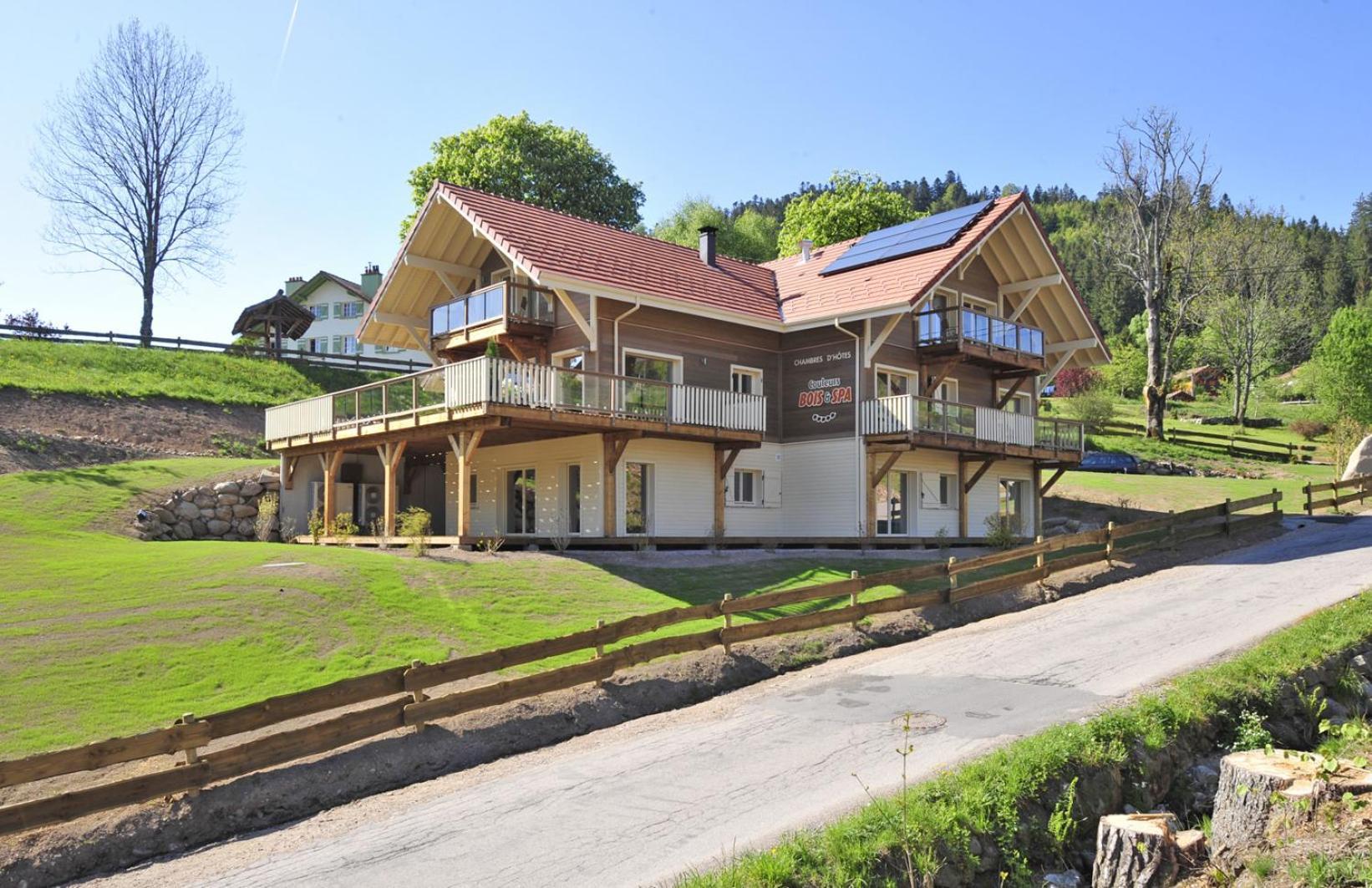 Chambres D'Hotes Couleurs Bois & Spa Xonrupt-Longemer Esterno foto
