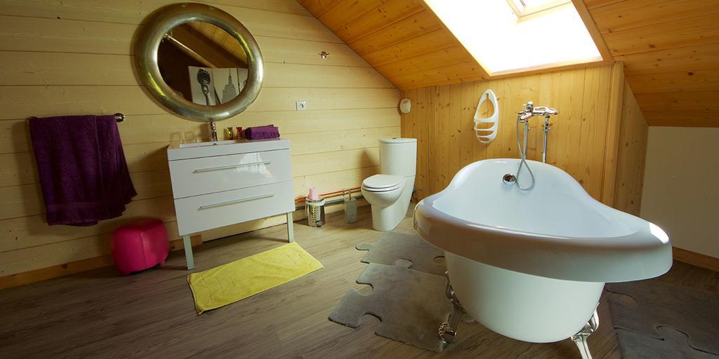 Chambres D'Hotes Couleurs Bois & Spa Xonrupt-Longemer Esterno foto